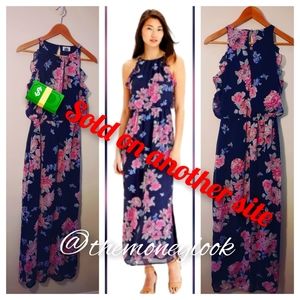 💵 SOLD! Old Navy floral maxi dress 🚫